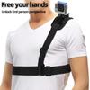 Shoulder Strap Mount for GoPro Hero 13 12 11 10 9 8, Adjustable Single Shoulder Harness First Person POV Mount for Action Caera