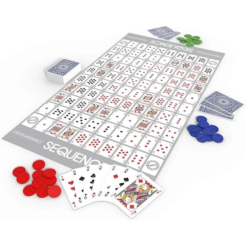 Sequence Luxury Edition: A Fun Party Game To Boost Your Brainpower with Family and Friends