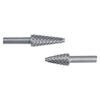 5Pcs Hard Alloy Rotary Burr Rasp File Set 6.3mm Shank Wood Carving Drill Bits