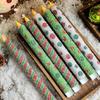 6pcs Macaron Glitter Electronic Candles Macaron Color Simulation Flame LED Candles Christmas Realistic Flame