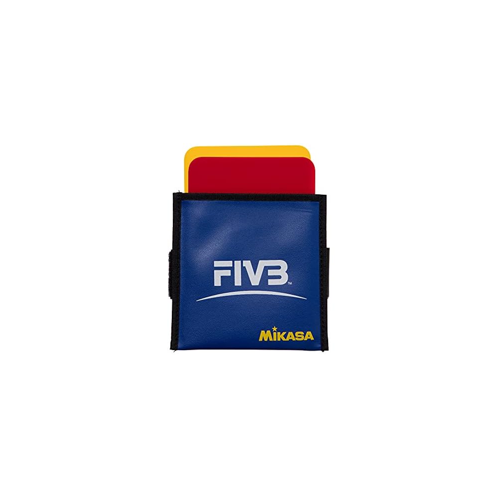 Cartão de Advertência de Voleibol MIKASA (para Árbitros) VK Amarelo/Vermelho