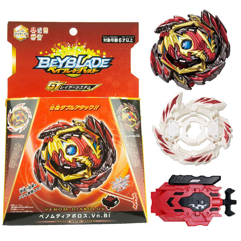 

Новое поступление B-145 Beyblade Brust Metal Fusion с универсальным двусторонним пусковым устройством Wire Launcher