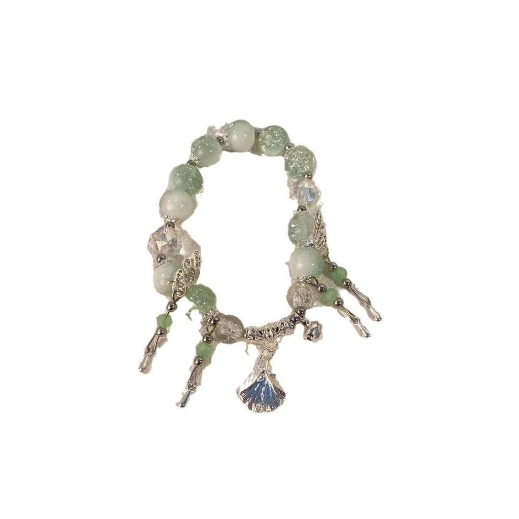 Exquisite Plated Alloy Butterfly And Ginkgo Leaf Bracelet Summer Collection