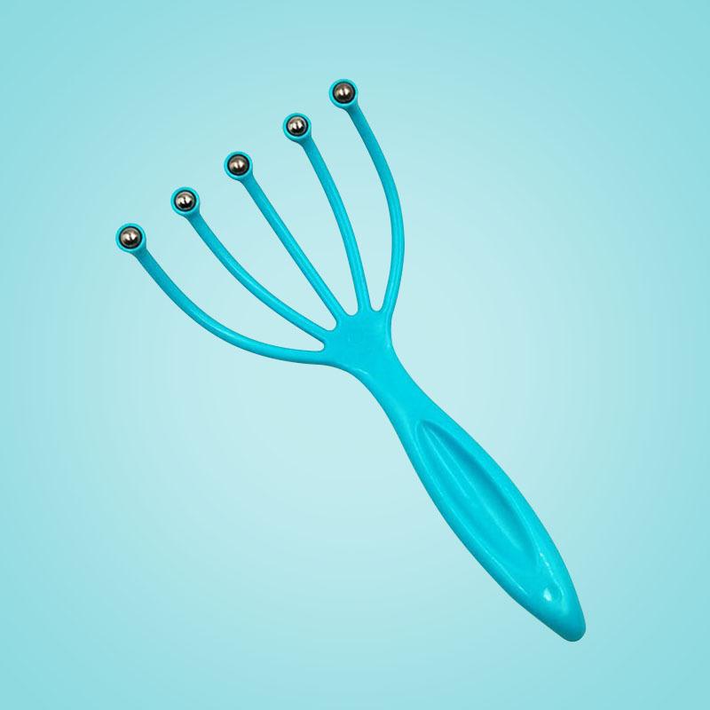 

Массажер для головы с пятью когтями Массажный шарик Массажный коготь Массажер для кожи головы Чесалка для головы Чесалка для головы