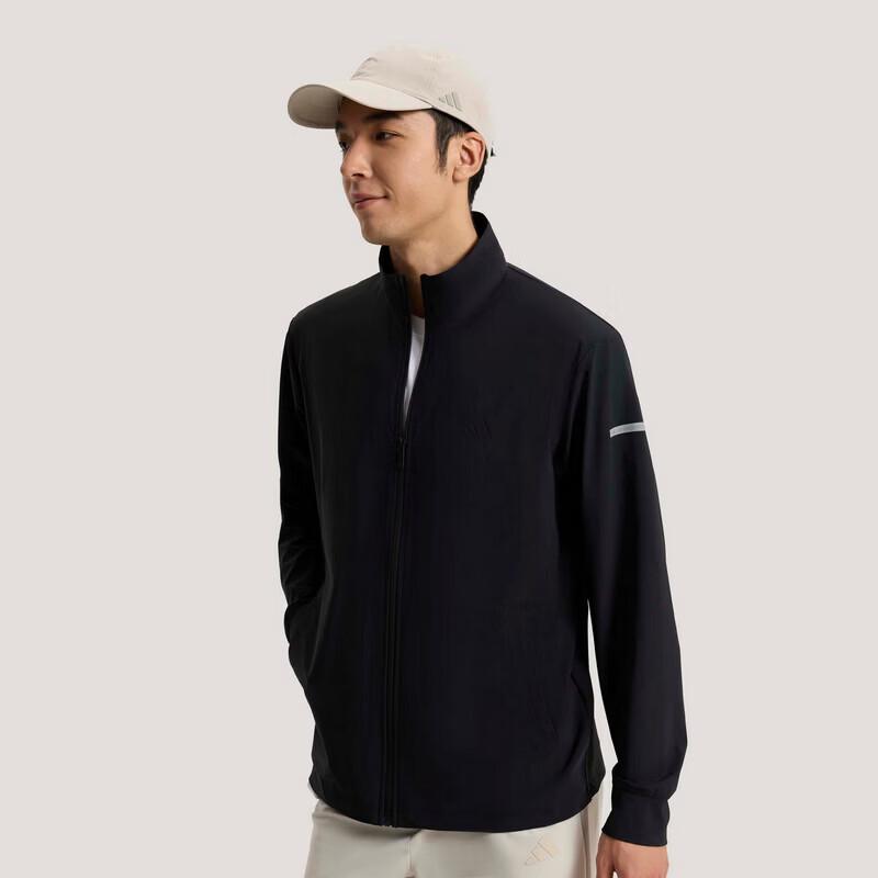 

Adidas Men s Sporty Stand Collar Knit Jacket KW4772 S