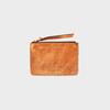 Emma Card Coin Purse Orange Foil