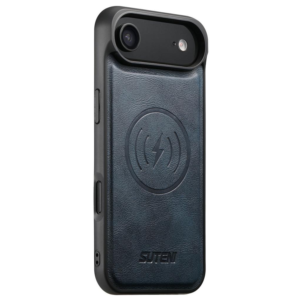 SUTENI G5 Чехол для iPhone 17 Air, совместимый с MagSafe, задняя крышка из кожи с текстурой коровьей кожи