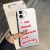 Back Phone Cover Case for iPhone 17 Pro Max 14 Air XR 11 12 15 Plus 16 XS 13 Pro Letter