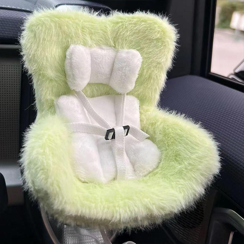 Suitable For 17 Cm Cute Lab Cloth Pendant Car Safety Seat Car Air Outlet Decoration Car Interior Decoration Aromatherapy