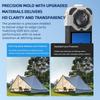 Anti-fog Lens Guard Transparent Quick-release Lens Cover Optical-grade PC Protective Cap for Insta360 X5