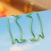 20Pcs Green Iron Penguin Shape Clip Bookmark Marking Stationery School Supplies