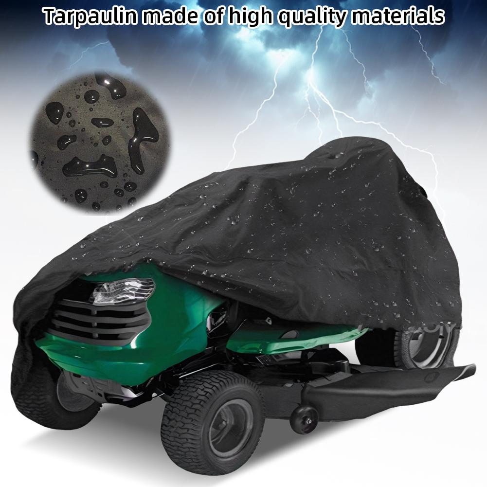 

Lawn Mower Cover 210D Oxford Cloth Sun Protective Cover Waterproof Outdoor Furniture Cover for Outdoor Garden United States