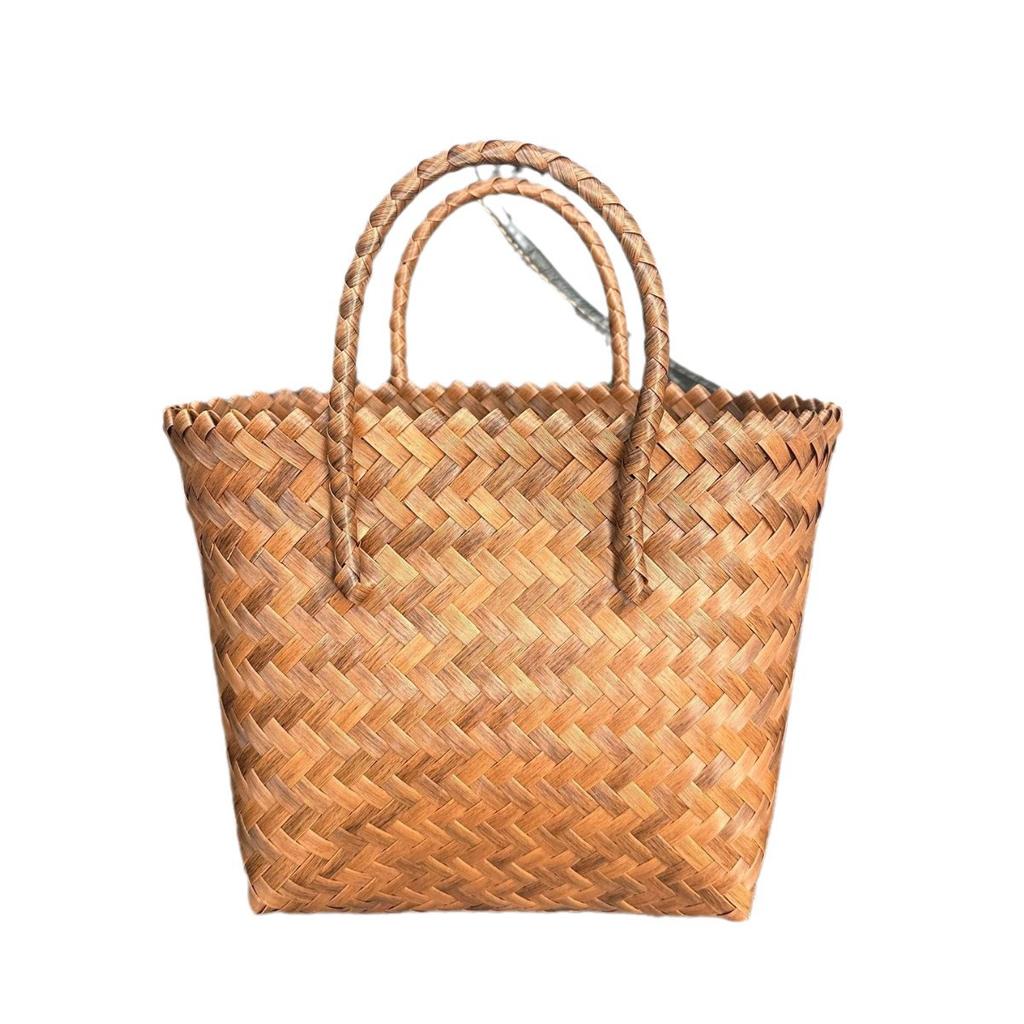 Material Women'S Woven Bag Handbag Gift Basket Holiday Gift Basket Tote Bag
