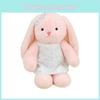 Floral Skirt Rabbit Plush Doll Childrens Animal Toy Pp Cotton Gift Soothing