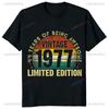 Vintage So Many Years of Outstanding Performance 1977 Trend Harajuku Short Sleeve Unisex Graph