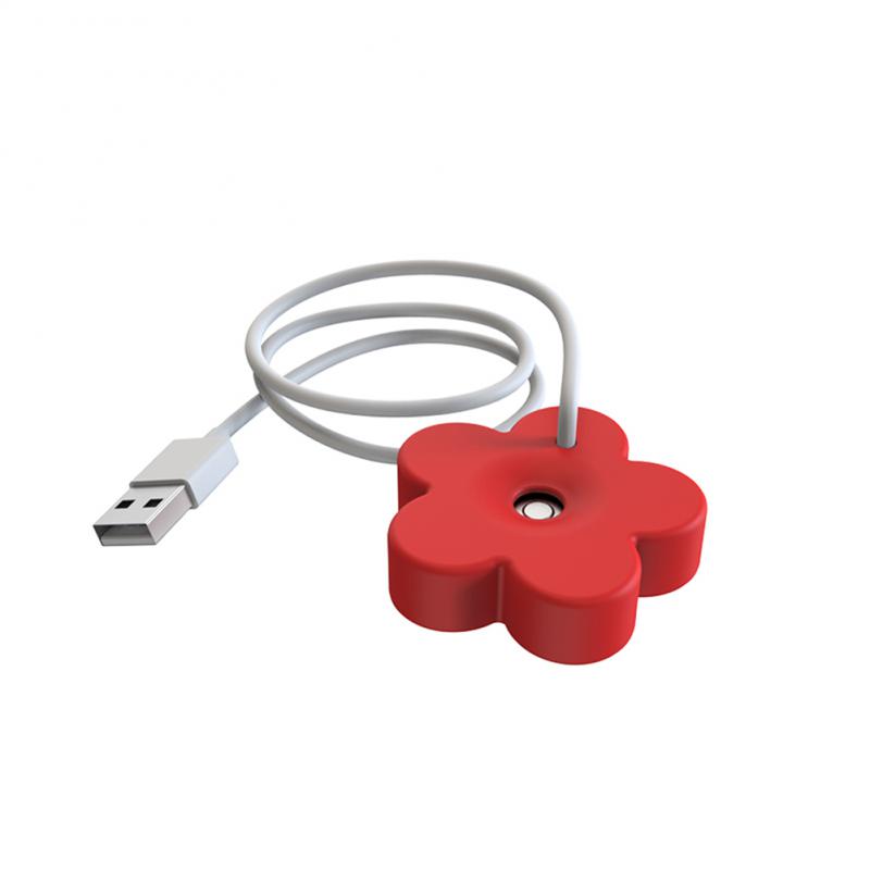 Blumen Design Nebelmaschine Tragbarer Blumen Luftbefeuchter Mini Luftbefeuchter Wassernebel Diffusor USB Duftsprüher Nano-Nebel