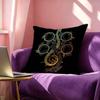 Game MMonsterHunter Square DoubleSided printed Pillow Case Bedroom Bedside Pillow Sofa Cushion Cover
