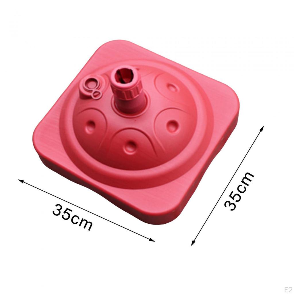 Fillable Umbrella Base Parasol Standing 10kg Capacity Square Heavy Duty Market Stand