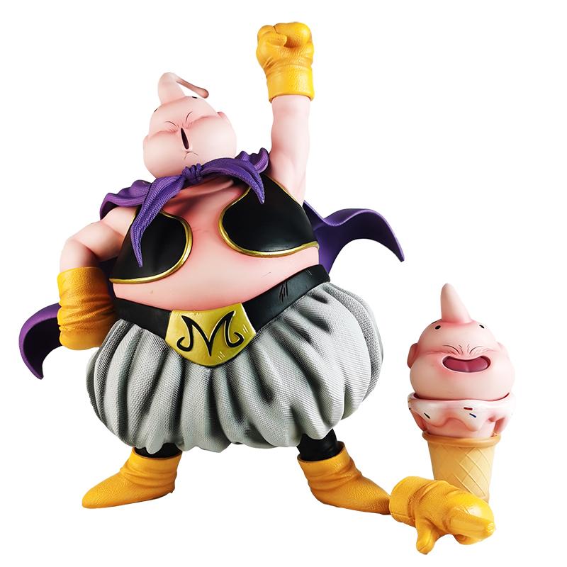 32cm Anime Figure Majin Buu Peripheral Pvc Model Replace Header Statue Desktop Decoration Ornaments Kids Gifts Toys