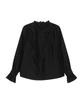 Meibeoyu Trimming Frill Blouse _ Black