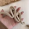 Exquisite Acrylic Claw Clip for Thick Hair - Large High-End Shark Hairpin