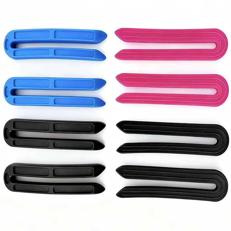 6/12Pcs U-Shaped Insulation Clip High Temperature Salon Hair Perming Barber Perm Hair Pad Curly Accessory Styling Tools