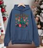 Merry Bright Christmas Gifts Printed Men Hoody Hip Hop Fleece Hoodie Autumn Loose Streetwear All-Match Comfortable Hoodies