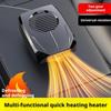 12V Powerful Car Windshield Defroster 2 In1 Heater And Fan For Fast Defrosting Defogging 2 Settings Winter Car Heater