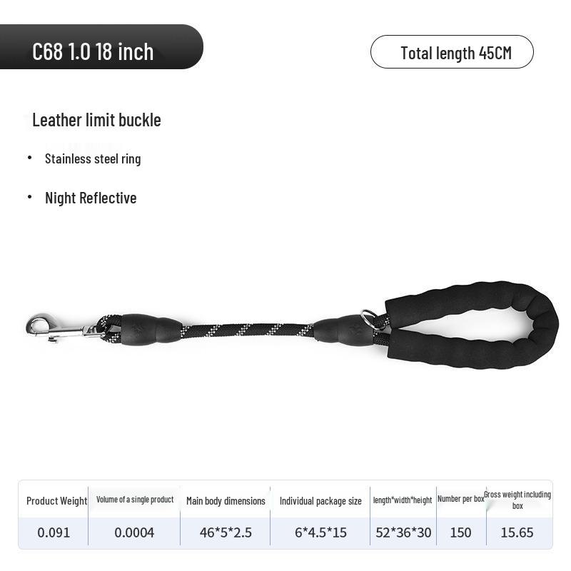 Wakytu British Outdoor Retractable Nylon Dog & Cat Vest-Style Leash