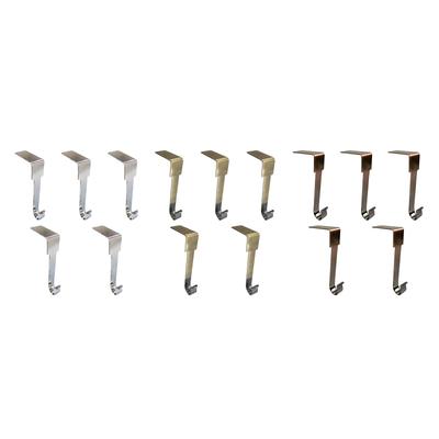 5x Christmas Stockings Holder Metal Hooks Non Skid Hang Christmas Stockings