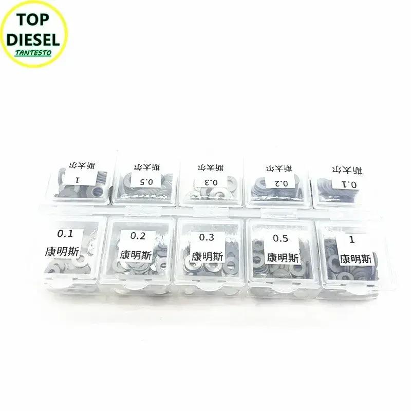 500PCS 3X7.2/4X9mm  Diesel Fuel Injector Pump Nozzle Seal Washer Aluminium Rings Repair Kits for AOWEI STR CUMMINS BOSCH