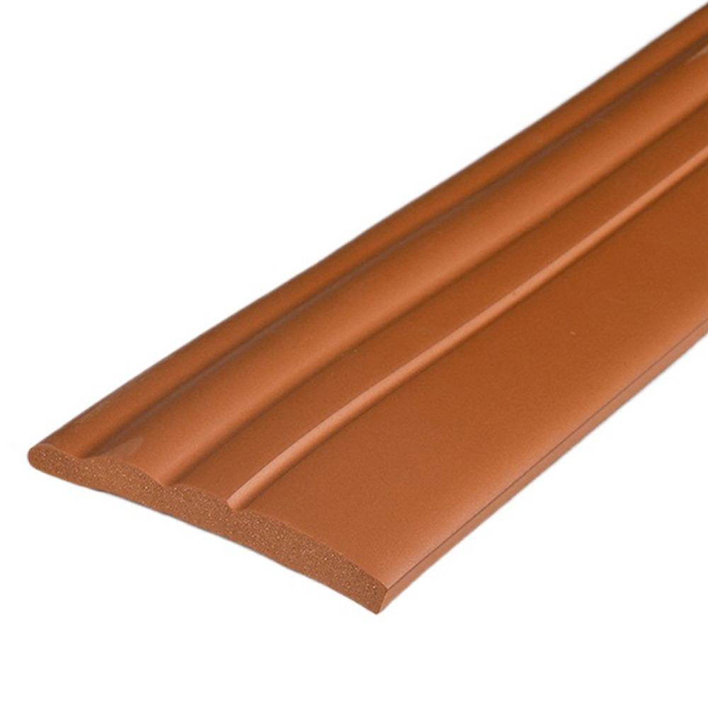 Self Adhesive Baseboard Trim Paintable Caulk-Compatible Wall Base Peel and Stick Flexible Molding Trim Strip Chair Rail