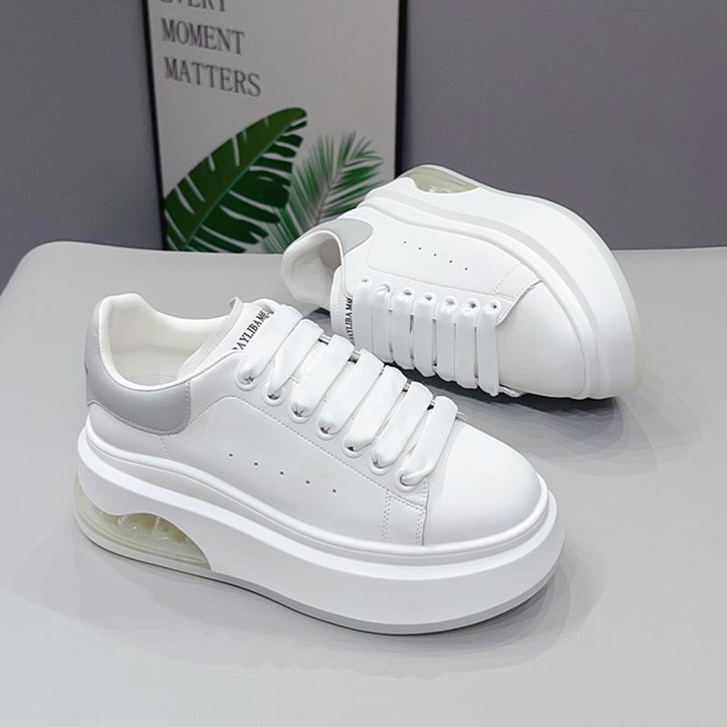 McQueen Printemps nouvelle semelle compensée chaussures à plateforme souples décontractées