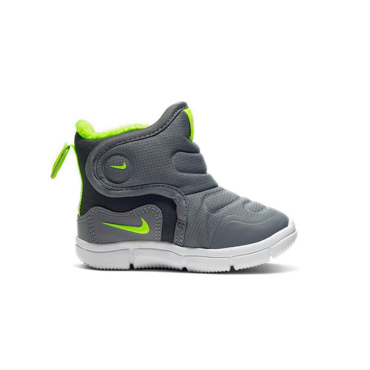 Nike Novice Boot Thermal High Top Toddler Shoes Black Gray Infant And Toddler AV8338-002
