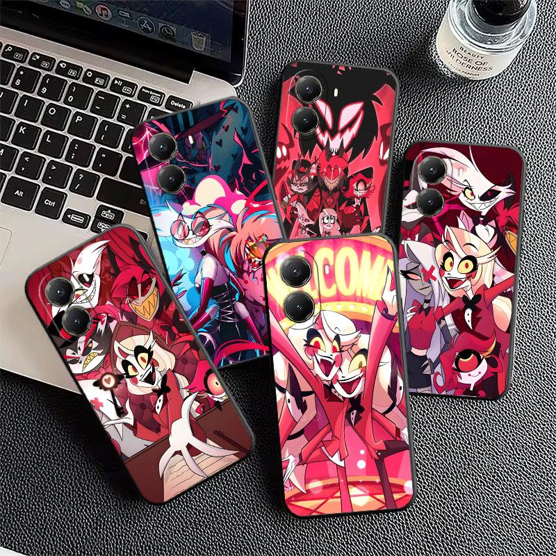 Hazbin Hotel Anime Soft Phone Case for Xiaomi Poco X5 X6 X7 X8 Pro Max X3 F7 F8 Ultra M8 M7 M6 M5 Redmi 15 15C 14C 13C 12C X4 F6