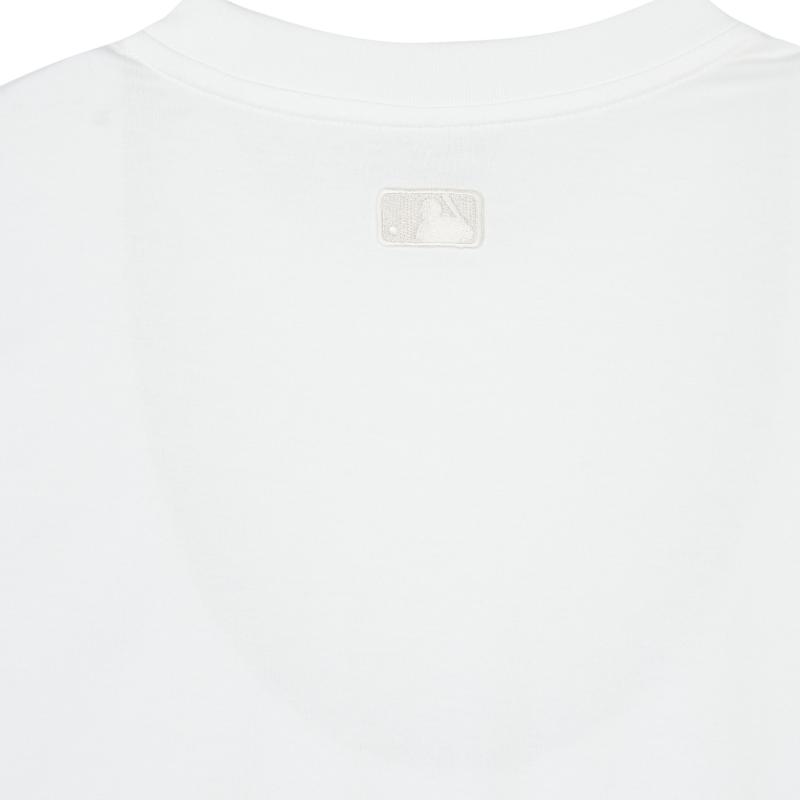 New MLB New York Yankees T Shirts Unisex Ivory 3ATSB0141-50IVS