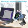 3 In 1 Magnetic Wireless Charger Stand Macsafe for iPhone 15 14 13 12 Apple Watch 8 7 6 Airpods Pro Fast Charging Dock Station