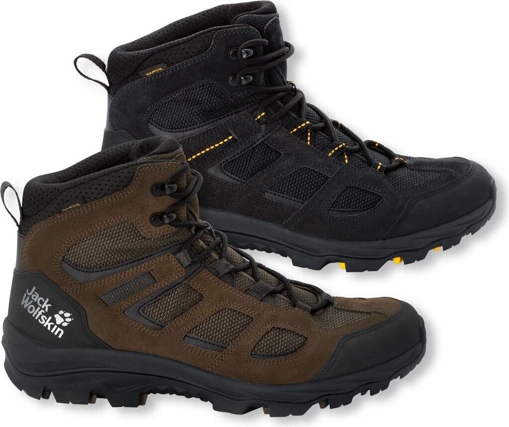 Обувь для треккинга Jack Wolfskin Vojo 4 Texapore Mid black/burly yellow xt