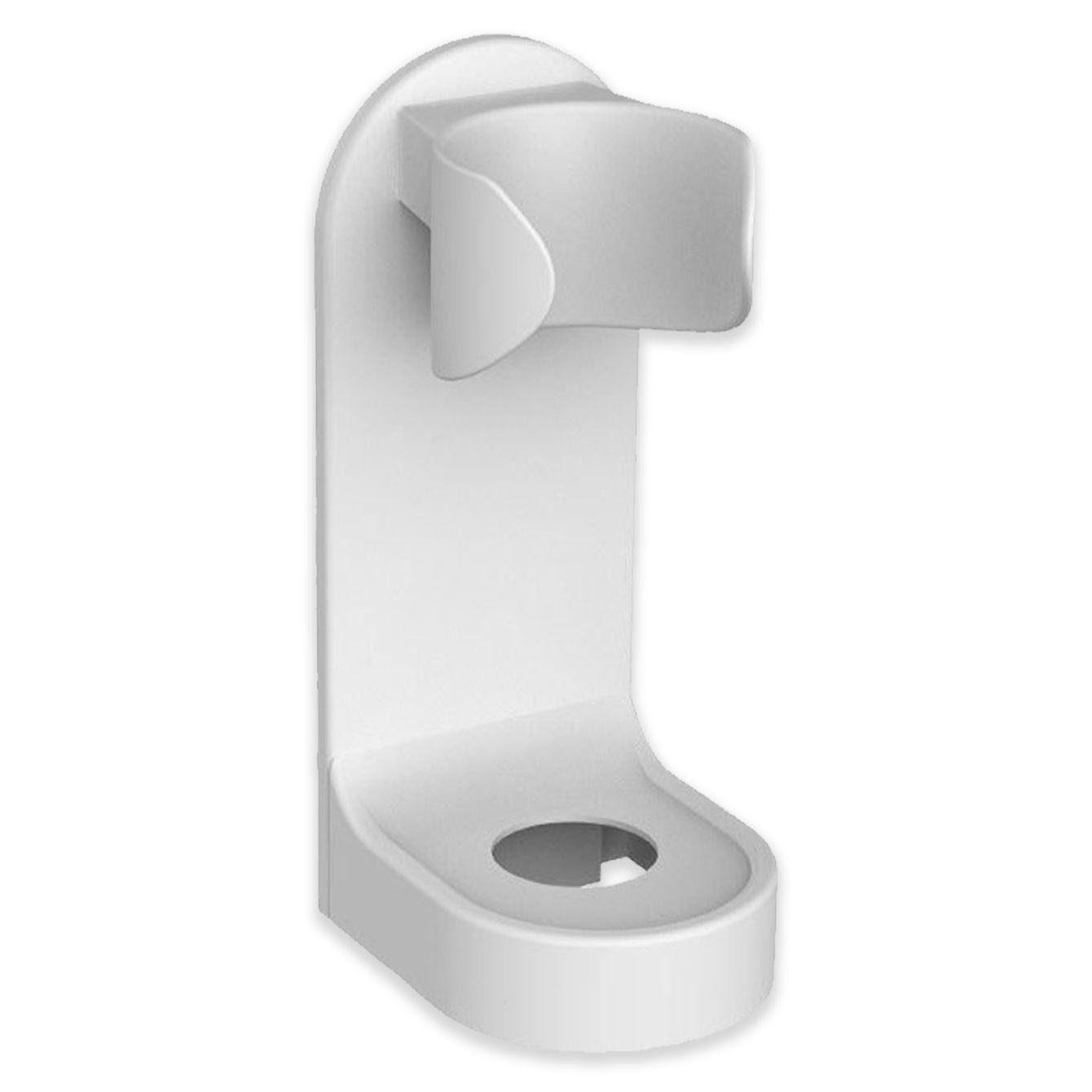 

Держатель для электрической зубной щетки Бесследная подставка для зубной щетки Настенная стойка для ванной Адаптер 90% Держатель для электрической зубной щетки L белый
