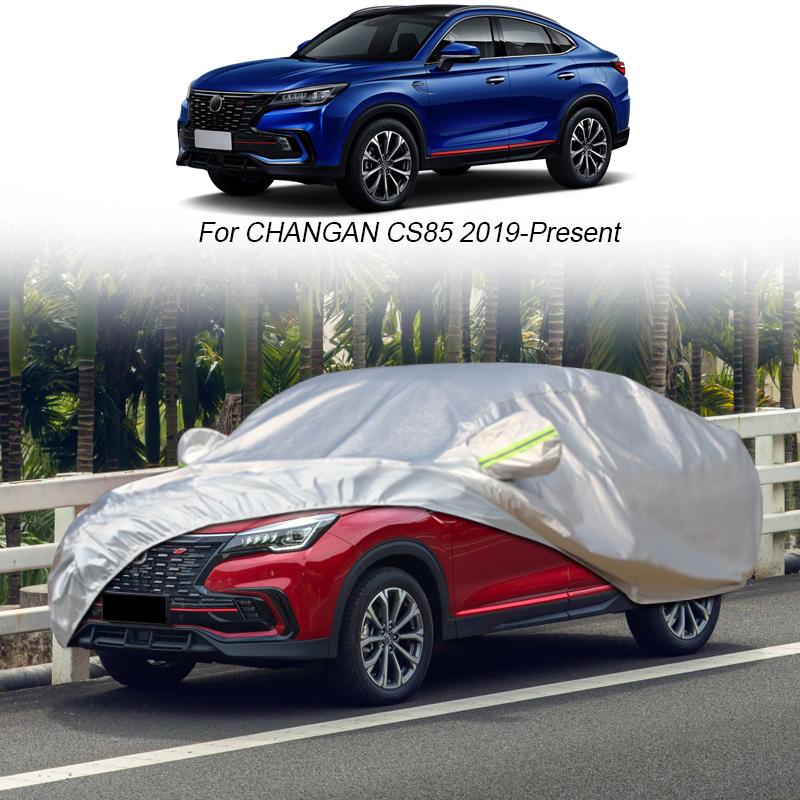 Full Car Cover Rain Frost Snow Dust Waterproof Protect For CHANGAN CS15 CS35 PLUS CS75 PLUS CS55 PLUS CS85 CS95 Anti UV Accessory