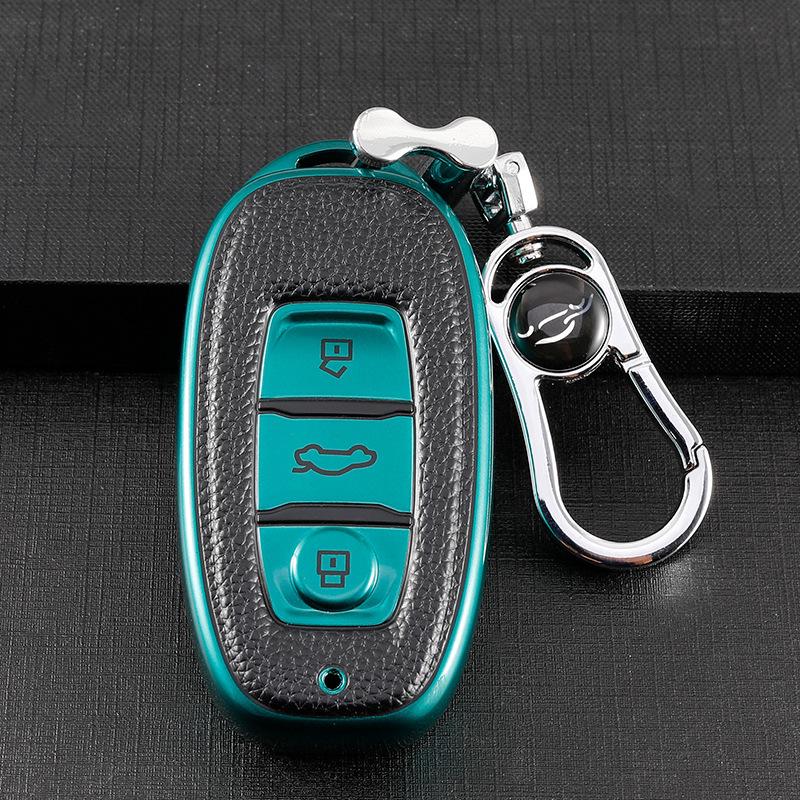 High-End Personalized Car Key Case for Hongqi H7, E-HS3, E-QM5 Models