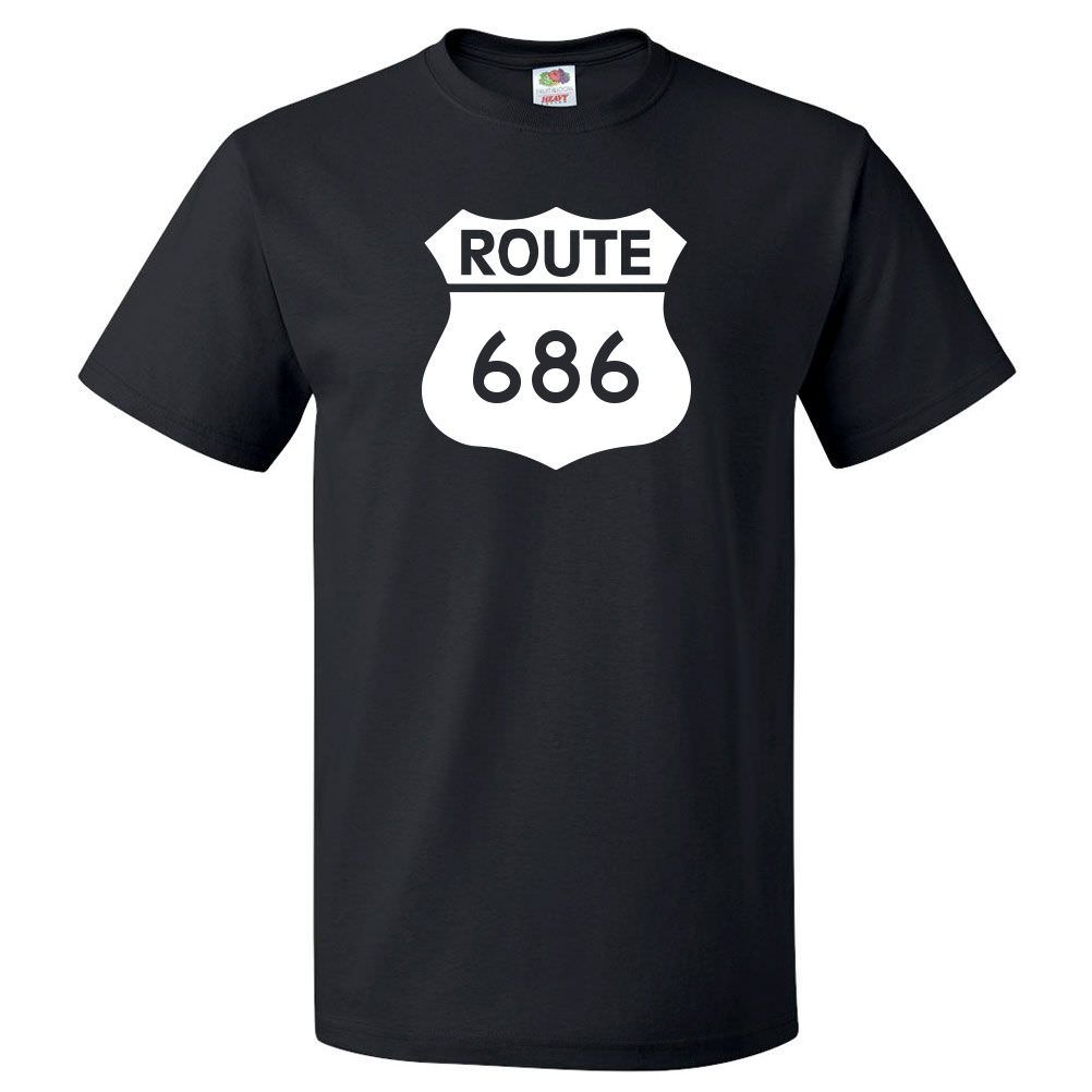 Route 686 Sign Shirt Highway 686 Sign T Shirt Unisex T-Shirt