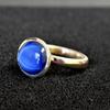 Round Cab Star Sapphire Gemstone 925 Sterling Silver Ring Jewelry, Handmade Gift Ring Jewelry
