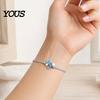 Lightweight Bracelet For Women Handcrafted Sea Glass Adjustable Bracelet, Minimalist Beach Nylon Rope Jewelry, Soul Sister Gift for Women, Best