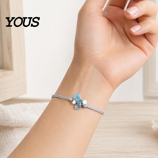 Lightweight Bracelet For Women Handcrafted Sea Glass Adjustable Bracelet, Minimalist Beach Nylon Rope Jewelry, Soul Sister Gift for Women, Best