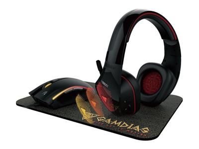 GAMDIAS Artemis E1 Gaming Mouse Headset Combo 3-in-1