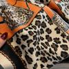 Versatile Thickened Imitation Cashmere Leopard Print Bag Scarf Autumn and Winter Long Warm Travel Outer Shawl Scarf