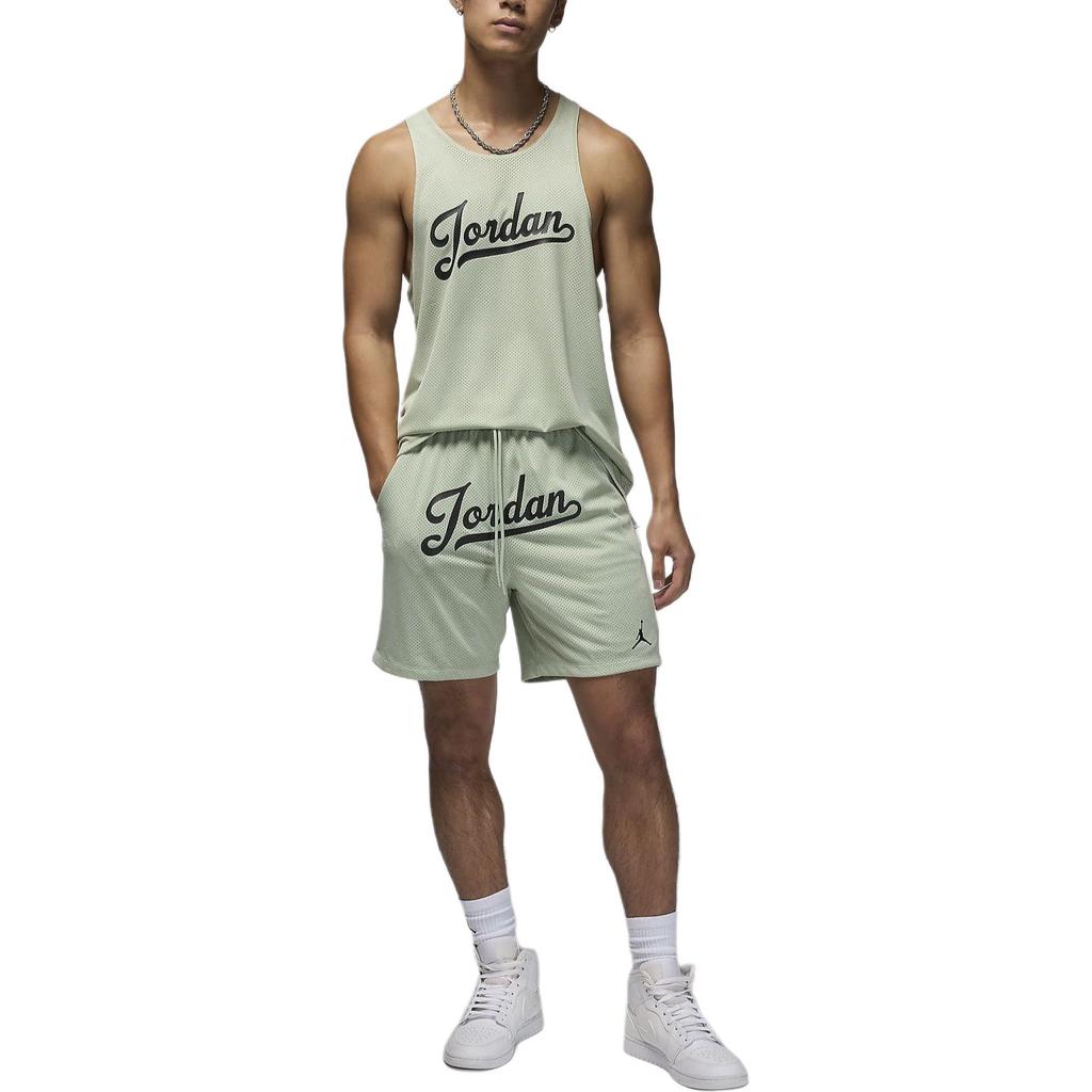 New Jordan Flight MVP Casual Shorts Men's Light Green FN4662-005