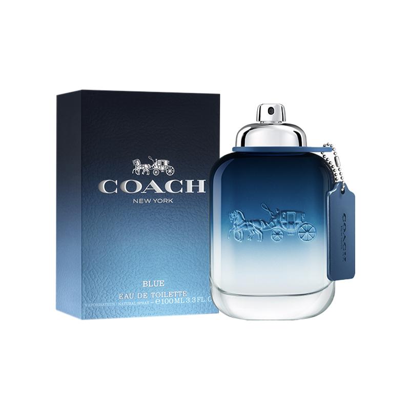 COACH New York Blues/Blue Мужской парфюм Ароматический аромат EDT // Лайм Перец Кедр Амбра 60 мл синий