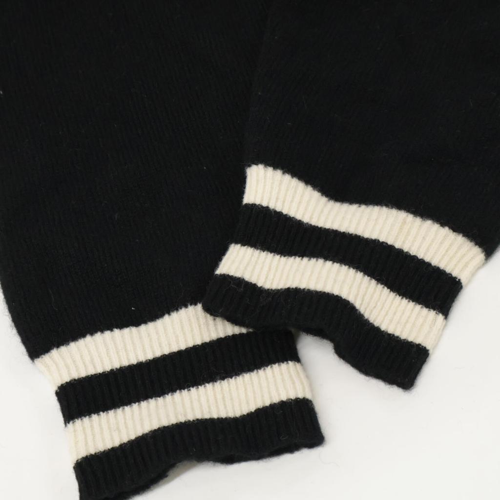 SOPHNET. SOPH-242073 Black Wool Fleece Zip Up Hoodie tops L blackUsed